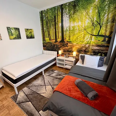Grosses Aschaffenburg 4 Schlafzimmer Bis Zu 10 Personen Mainpark *