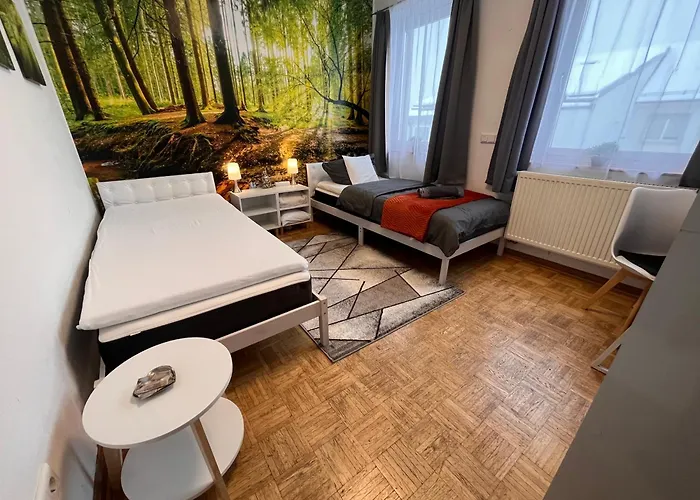 Grosses Aschaffenburg 4 Schlafzimmer Bis Zu 10 Personen Mainpark Apartmán *