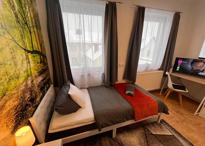 Apartmán Grosses Aschaffenburg 4 Schlafzimmer Bis Zu 10 Personen Mainpark