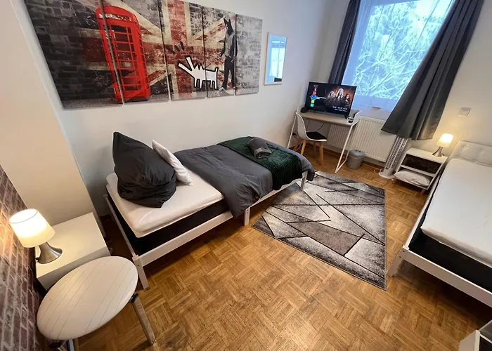 Grosses Aschaffenburg 4 Schlafzimmer Bis Zu 10 Personen Mainpark Apartmán