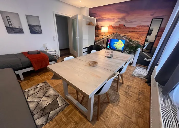 Grosses Aschaffenburg 4 Schlafzimmer Bis Zu 10 Personen Mainpark * Mainaschaff
