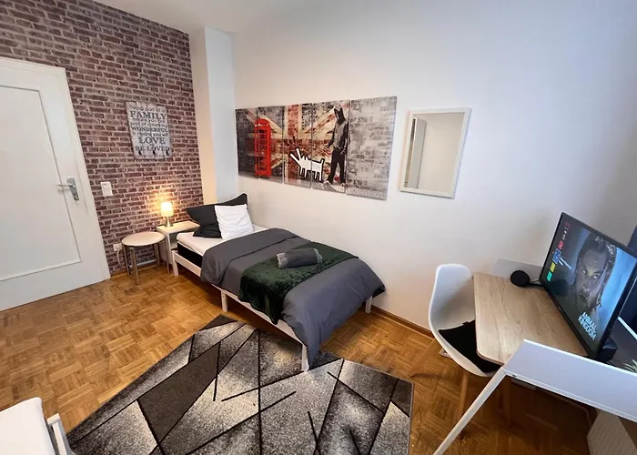 Grosses Aschaffenburg 4 Schlafzimmer Bis Zu 10 Personen Mainpark