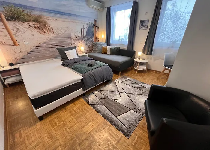 Grosses Aschaffenburg 4 Schlafzimmer Bis Zu 10 Personen Mainpark Apartamento Mainaschaff