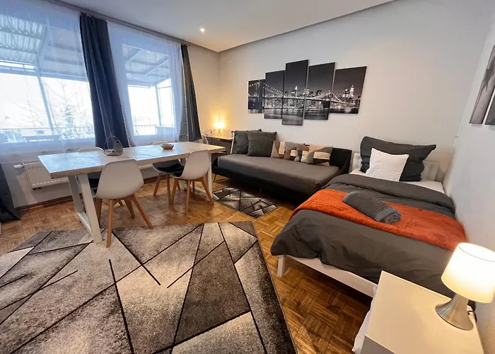 Grosses Aschaffenburg 4 Schlafzimmer Bis Zu 10 Personen Mainpark *