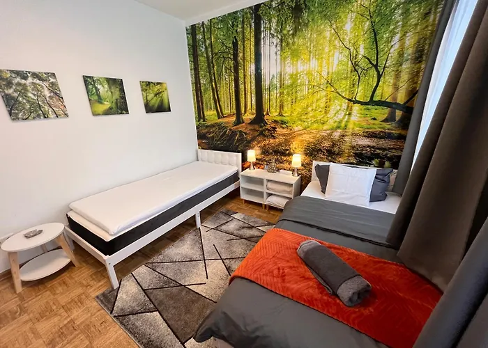 Grosses Aschaffenburg 4 Schlafzimmer Bis Zu 10 Personen Mainpark *