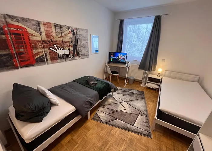 Apartment Grosses Aschaffenburg 4 Schlafzimmer Bis Zu 10 Personen Mainpark *